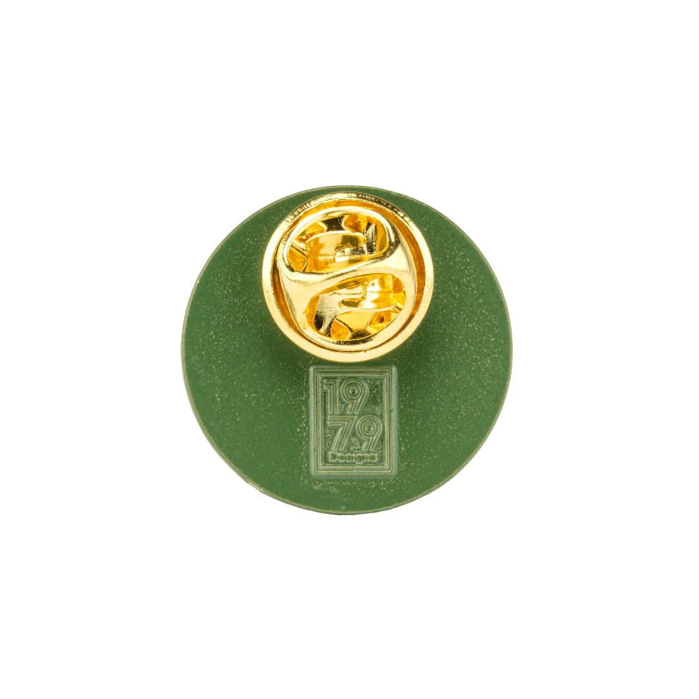 Green Logo Enamel Pin - Image 3